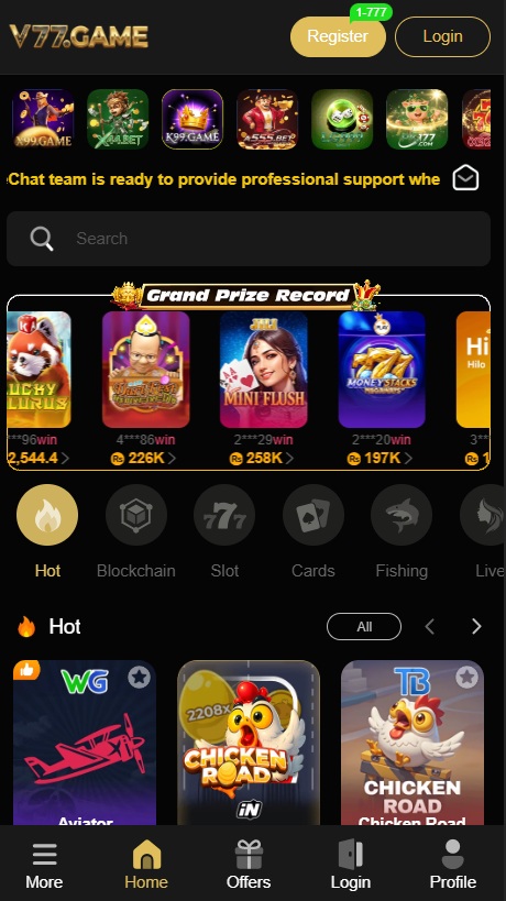 v77 game