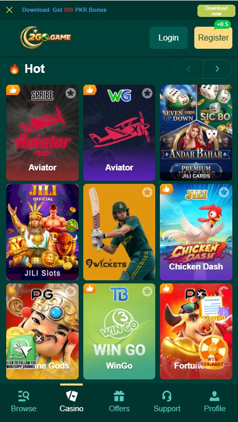 2Go game